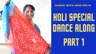 Holi Dance Along PART 1 | 9 Min Special | Happy Holi