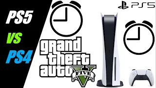 PS5 Load Time Comparison - GTA 5 (PS5 vs PS4)