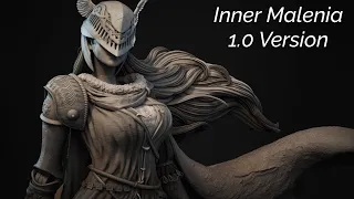 Inner Malenia or 1.0 Malenia The Best cut content boss ever [ Solo , No Hit , Elden Ring ]