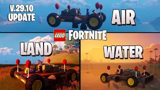 The Best Survival Air Craft In Lego Fortnite - Land Air And water