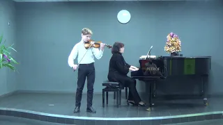 И.Бенда "Граве" Скородумов Яков 6 класс, 12 лет  25.12.21 (концерт класса)