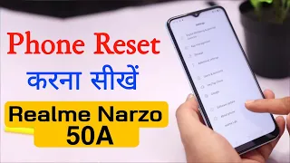 Realme Narzo 50A Reset Kaise Kare | How to Factory Reset Realme Narzo 50A