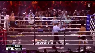 Canelo Alvarez Knocks Down Jaime Munguia In The 4th Round - Premier Boxing - 5/4/2024