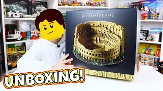 Unboxing the World's LARGEST LEGO Set - the Roman Colosseum Set # 10276