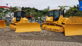 Trator de esteira komatsu D61 e  D51  em detalhes EP.135