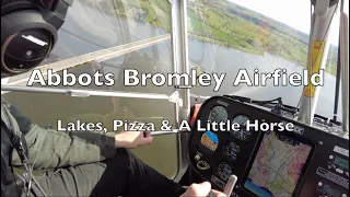 Abbots Bromley Airfield | Lakes, Pizza & A Little Horse | Let's Go Flying | Skyranger Nynja 600