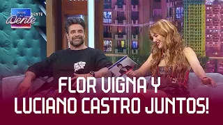 FLOR VIGNA y LUCIANO CASTRO jugaron en "Noche al Dente"
