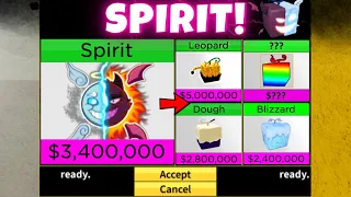 What People Trade For Spirit? Trading Spirit in Blox Fruits *UPDATED*