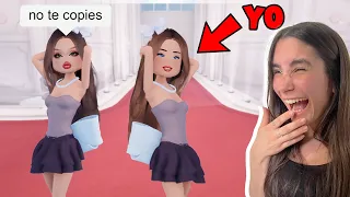 Copiando Outfits de Desconocidos en Dress to Impress Roblox!