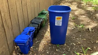 Commercial Garbage, Recycle, and Yard Waste Pickup With Mini Bins