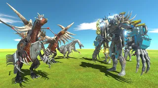 Therizinosaurus of Evolution VS Scourge of Evolution - Animal Revolt Battle Simulator