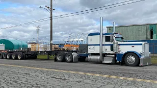 February 17, 2023 работа в пятницу на Peterbilt 389￼