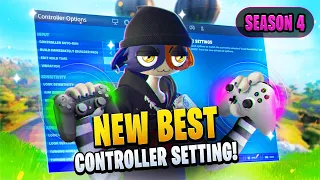 Best CONTROLLER Settings & Sensitivity For Fortnite Chapter 3 Season 4