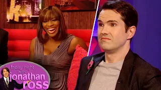 Serena Williams Calls Jimmy Carr "Frail" | Friday Night With Jonathan Ross