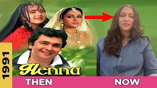 HENNA (1991-2023) MOVIE CAST || THEN AND NOW || #thenandnow50 #bollywood