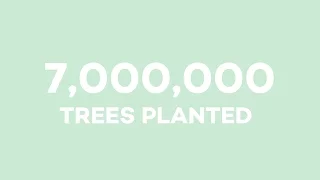 7,000,000 trees planted with Ecosia