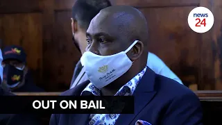 WATCH | Former Gauteng Health MEC Brian Hlongwa granted bail in corruption trial