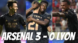 Arsenal vs Lyon HIGHLIGHTS✅Arsenal 3 - 0 Lyon❤️Dubai Super Cup🔥Arsenal Friendly🤩Arsenal FC Match🙏