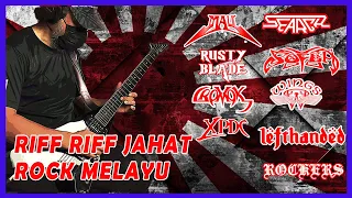 Riff Riff Jahat Rock Melayu - All Time Best Riff (Part 1) #rockkapak #rockkeras