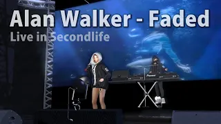 Alan Walker - Faded (Live in Metaverse Secondlife)