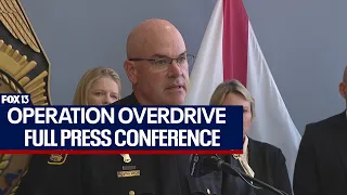 Operation Overdrive Tampa press conference