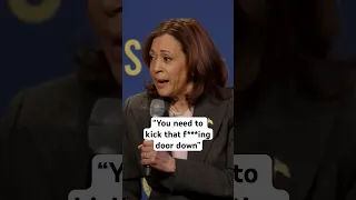 “You need to kick that f**king door down,” 🇺🇸 VP Kamala Harris said on equality, opportunities