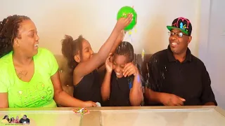 FAMILY WATERMELON SMASH CHALLENGE