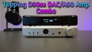 Cleanest COMBO - Topping D90se DAC and A90 AMP Review (vs SMSL SU-9 DAC)