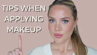 How to Apply Your Makeup FLAWLESSLY | Tips & Tricks | Elanna Pecherle 2022