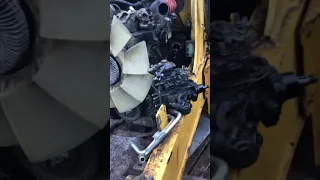 Как снимать ТНВД экскаватор погрузчик New Holland lB115 Case Komatsu мотор ивеко