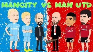 Manchester Derby. City 🔵 Vs United 🔴