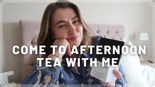 COME TO AFTERNOON TEA WITH ME IN LONDON & NEW IN BRIDAL BEAUTY | PetiteElliee Every Day May