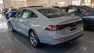 هوندا اكورد 2023 فئة نص فل EX مقاعد قماشية فتحة سقف والشاشة الكبيرة Honda accord 1.5