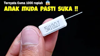 PASTI BANYAK YANG BELI RESISTOR KAPUR SETELAH NONTON VIDIO INI !!