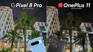 Google Pixel 8 Pro vs OnePlus 11 Camera Test