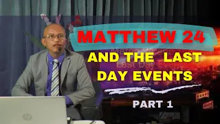 Mateo 24 and The Last Day Events (Video 1)  Jun Lumingkit