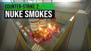 CS2 - BEST NUKE SMOKES *NEW* (2023)