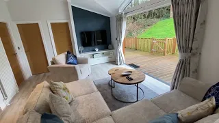 TB28 Oakgrove Ash Lodge (2021) 3 bed Lodge for sale at Finlake - WALK ROUND