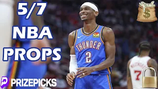 PRIZEPICKS NBA PICKS | TUESDAY 5/7/24 | NBA PLAYER PROPS PICKS | NBA PLAYOFFS PROPS & BETS