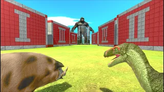 Overcome 7 Dangerous Box Levels And Rescue King Kong's Family - Animal Revolt Battle Simulator