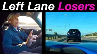 Left lane losers make US highways dangerous