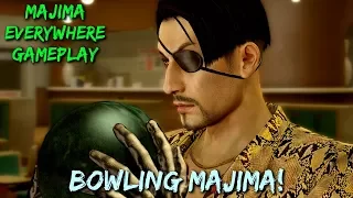 Yakuza Kiwami - Majima Everywhere Gameplay: Bowling Majima!