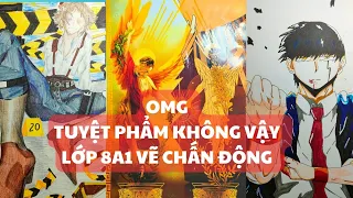 TẬP 166: CHẤM NHIỀU BÀI VẼ TRÊN CẢ TUYỆT VỜI VÀ CHUYÊN MỤC BỐC PHỐT CỦA LỚP 8A1 #anime #manga