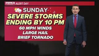 ALERT DAY issued for strong storms Sunday evening | WTOL 11 Weather