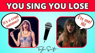 Try Not To Sing Challenge ❌🎤 | Taylor Swift Song | Can You Resist Singing? [Swifties Won't Win]