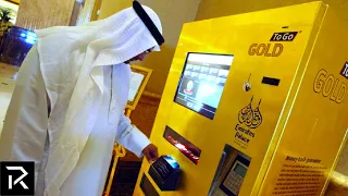 Dubai's Vending Machines Dispense Real Gold