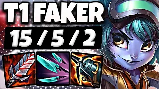 T1 Faker Tristana vs Zed MID [ Triple Kill ] Ranked Korea Patch 13.15 ✅