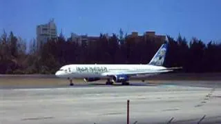 ASTRAEUS 757 "IRON MAIDEN" AIRPLANE @ SAN JUAN INTL