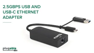New Plugable 2.5G Ethernet Adapter: Upgrade to Faster Wired Connection Speeds