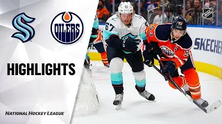 Kraken @ Oilers 9/28/21 | NHL Highlights